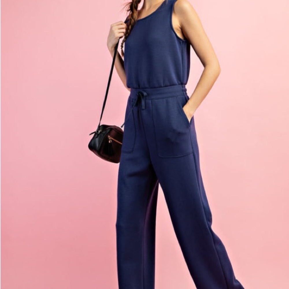 🫐NWT Women's Navy Jumpsuit